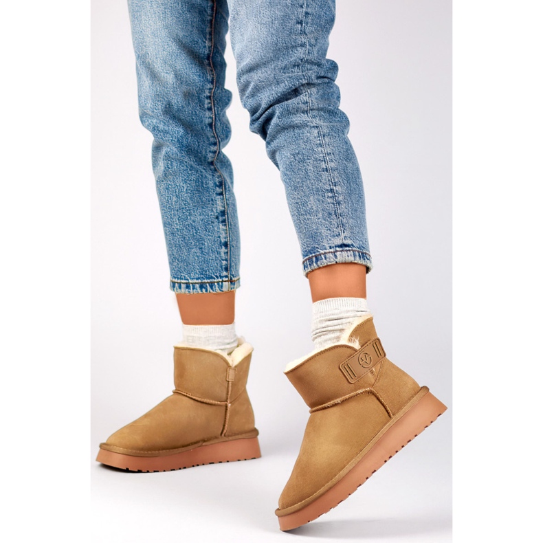 Botas de neve Modelo 25-97951BE Bege 1 Botas de neve Modelo 25-97951BE Bege 1