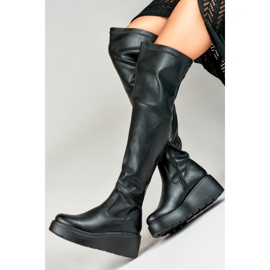 Botas Modelo GD-HF300B Pretas preto 1