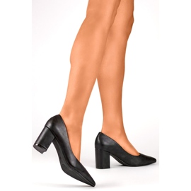 Bombas Modelo KJ-42B Pretas preto 1