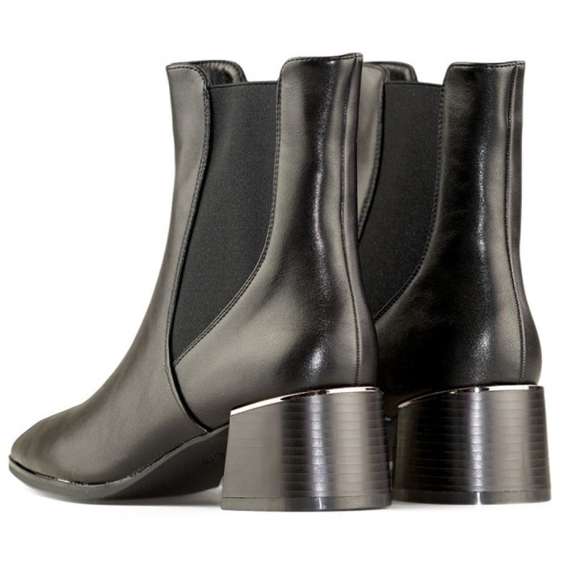 Botas Chelsea Modelo 9611B Pretas preto 1