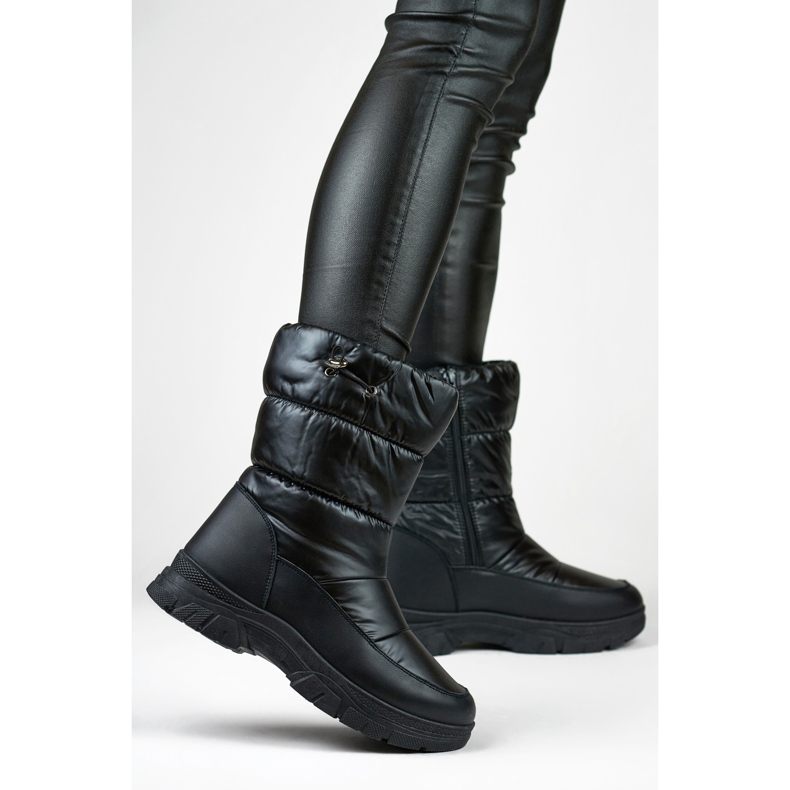 Botas de neve modelo 3537B pretas preto 1