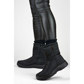 Botas de neve modelo JS1-3-B pretas preto 1