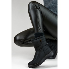 Botas de neve modelo JS1-3-B pretas preto 2