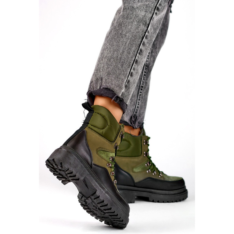 Trappers Modelo A-852GR Preto/Verde 1