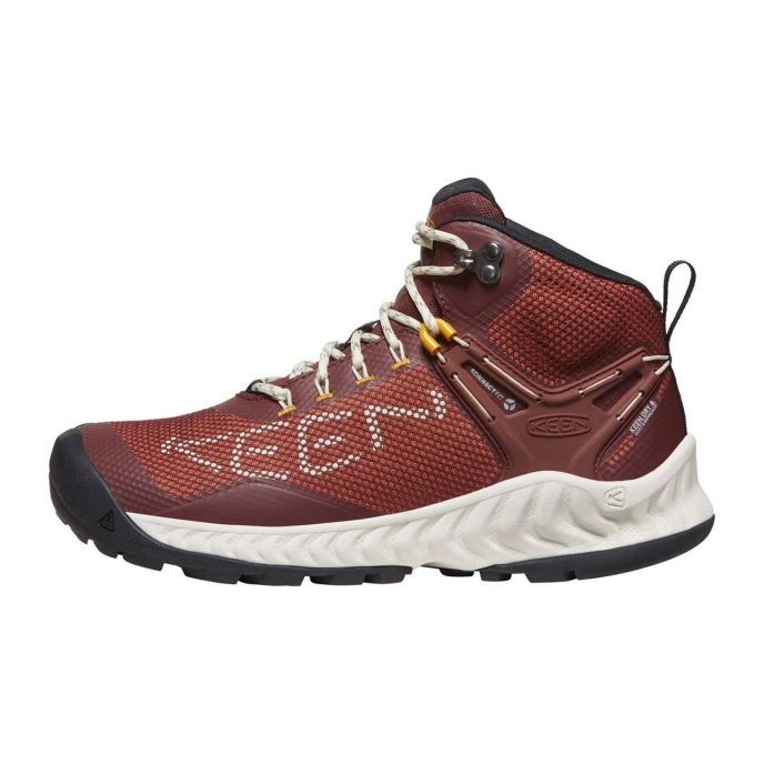 Tênis de trekking KEEN Nxis Evo Mid Wp KE-1027793 vermelho 1