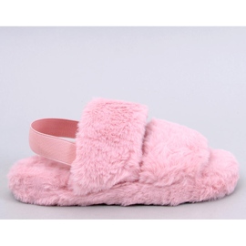 Chinelos femininos Rhodes com elástico, rosa 1