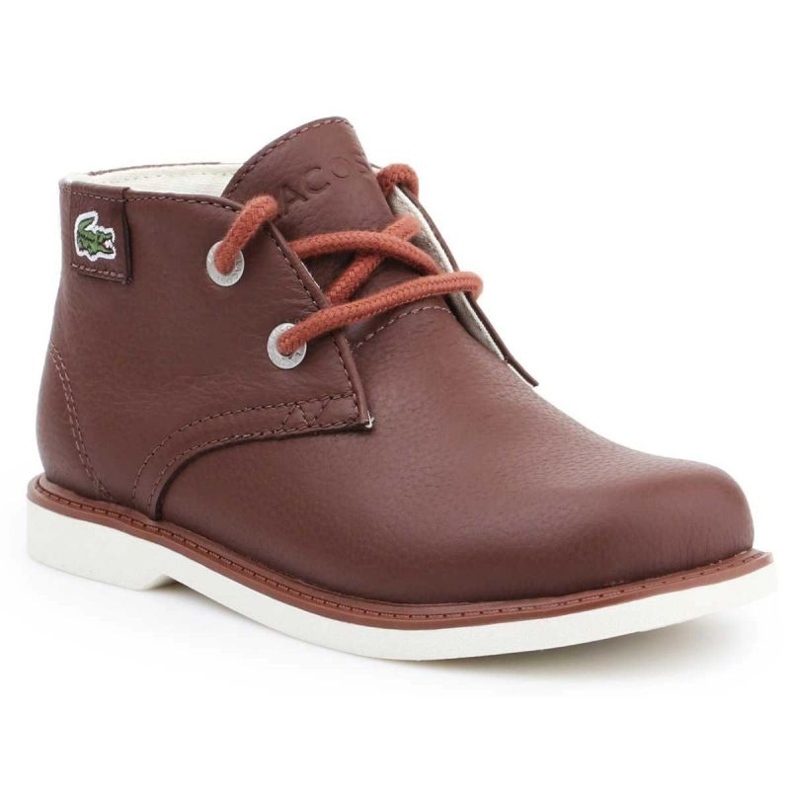 Lacoste Sherbrook Hi Sb Spc Jr 7-30SPC201177T castanho preto 1