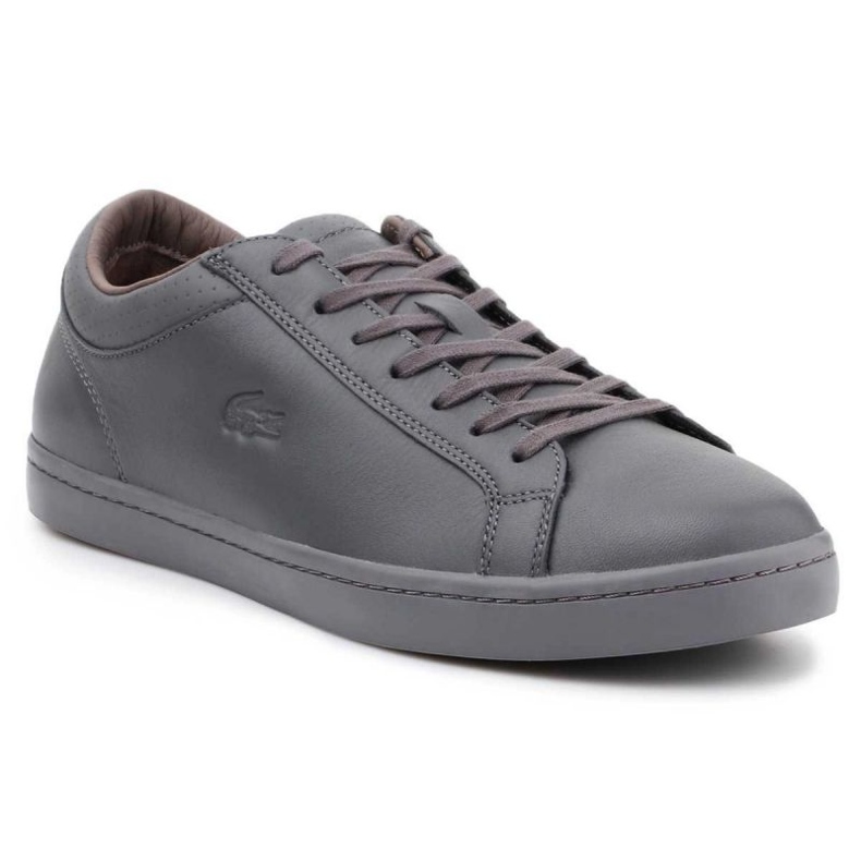 Lacoste Straightset 4 Srm Gry Couro M 30SRM4015 cinza 1