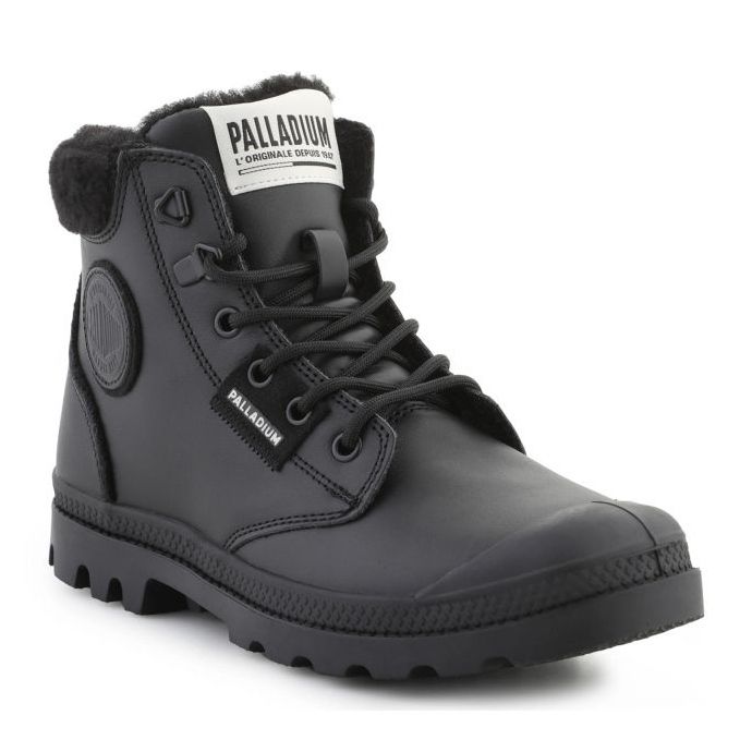 Sapatos Palladium Pampa Hi Snow Warm 94380-008-M preto 1