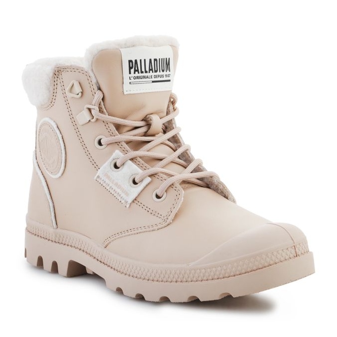 Sapatos Palladium Pampa Hi Snow Warm 94380-235-M, bege 1