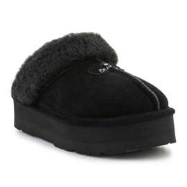 Chinelos isolados femininos BearPaw Retro Loki 2487W-884 preto 1