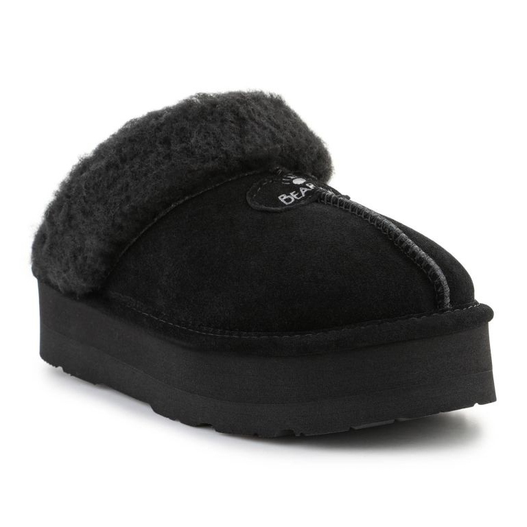 Chinelos isolados femininos BearPaw Retro Loki 2487W-884 preto 1