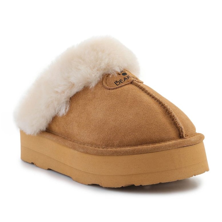 Chinelos isolados femininos BearPaw Retro Loki 2487W-245 bege 1