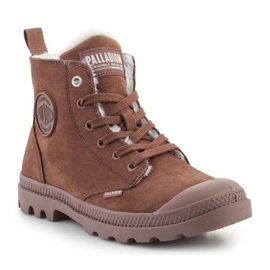 Sapatos Palladium Pampa Hi Zip Wl 95982-292-M castanho 1