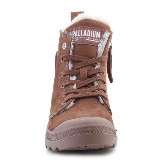 Sapatos Palladium Pampa Hi Zip Wl 95982-292-M castanho 2