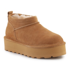 Botas de neve super curtas retrô BearPaw 3051W-243 bege 1