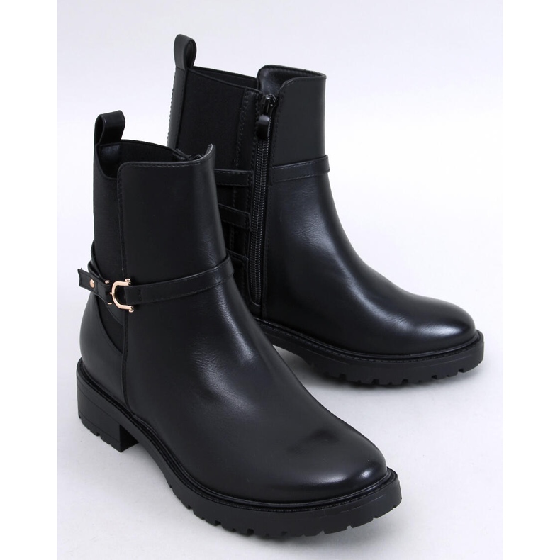 Botas Chelsea clássicas femininas Royle Black preto 1
