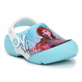 Chinelos Crocs Frozen Fl Ol Disney Frozen 2 Cg 206167-4O9 azul 1