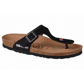 Geographical Norway Flip-flops Geográfico Noruega Sandalias Esclavas Bios W GNW20408-01 preto 1