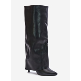 Botas pretas modelo C-343 preto 2