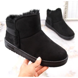 Botas de neve pretas na plataforma Big Star W INT1752 preto 1