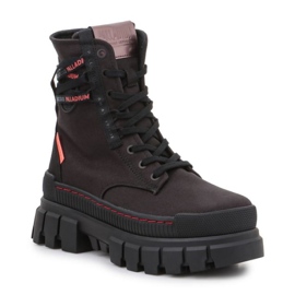 Bota Palladium Revolt 97241-010-M, preta preto 2