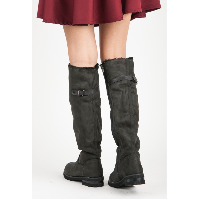 Seastar Botas de senhora em cinzento escuro cinza 1