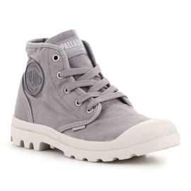 Palladium Us Pampa Hi F 92352-071-M Sapatos de flanela cinza 1