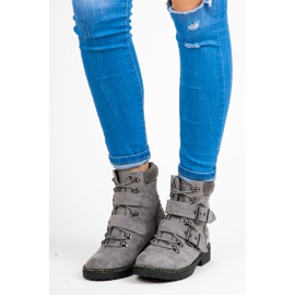 Vices Trabalhadores de camurça VICE cinza 2