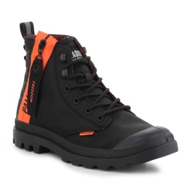 Sapatos Palladium Pampa desbloqueados 77239-010-M preto 1