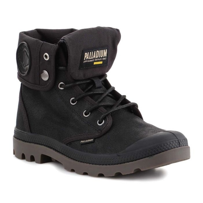 Sapatos Palladium Pampa Baggy Wax Preto 77213-008-M 1