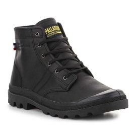 Sapatos Palladium Pallabrousse Legion Couro 77187-010-M preto 1