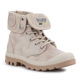 Sapatos Palladium Pampa Baggy Wax 77213-210-M bege 1