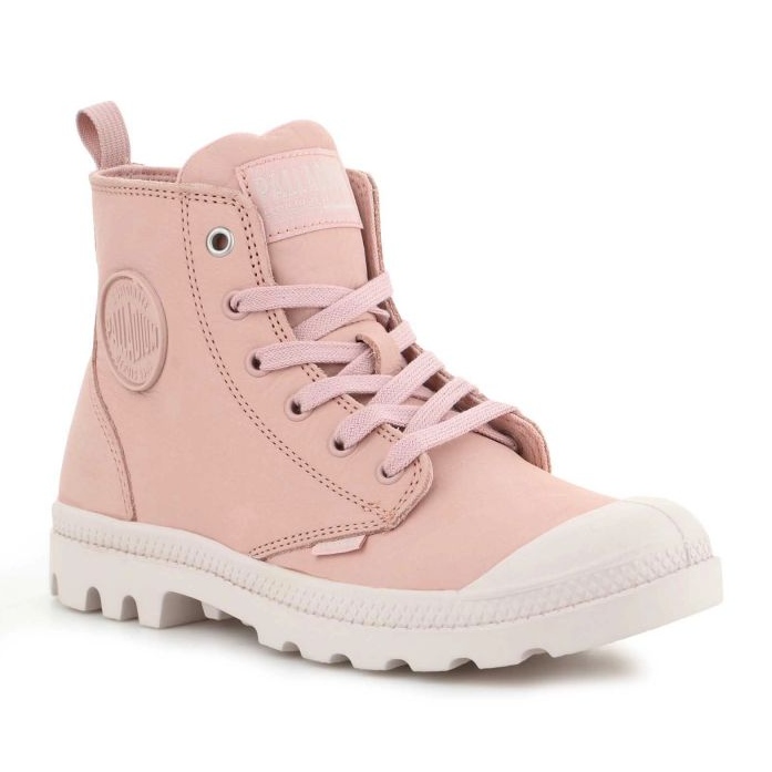 Sapatos Palladium Pampa Hi Zip Sl 97224-613-M rosa 1
