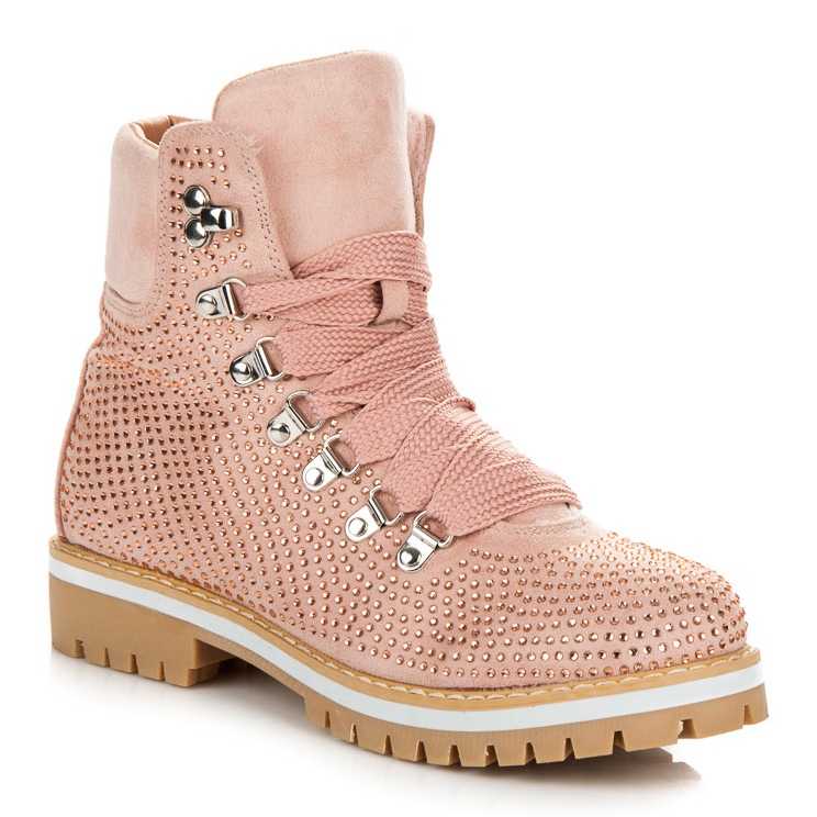 Vices Caçadores com laços largos rosa 1