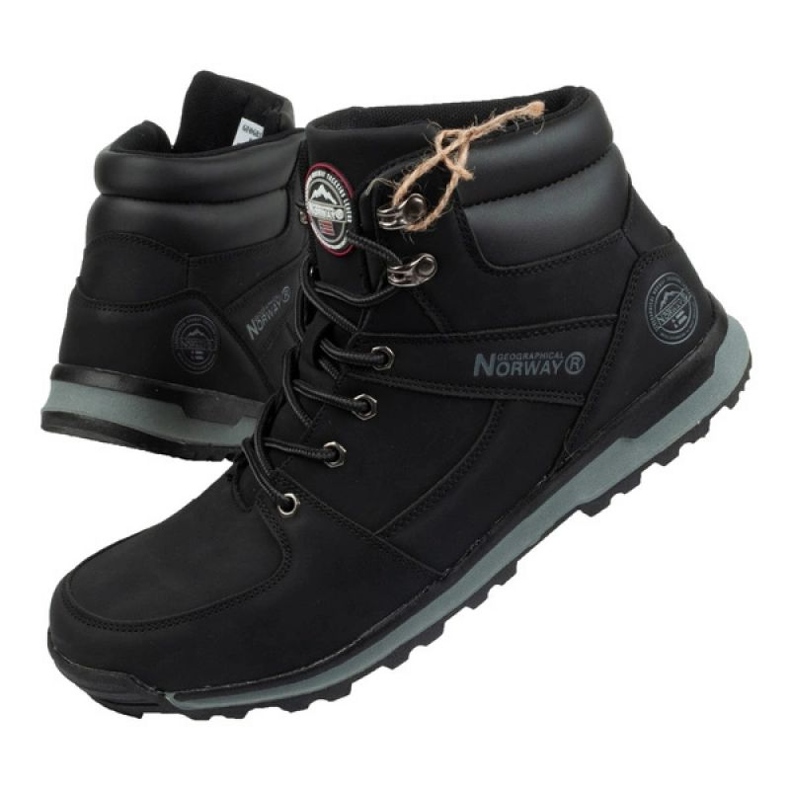 Geographical Norway Geográfica Noruega NIAGARA-GN Sapatos pretos 1