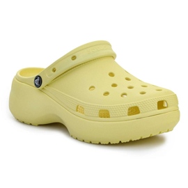 Crocs Classic Platform Clog W 206750-7HD amarelo 1 Crocs Classic Platform Clog W 206750-7HD amarelo 1
