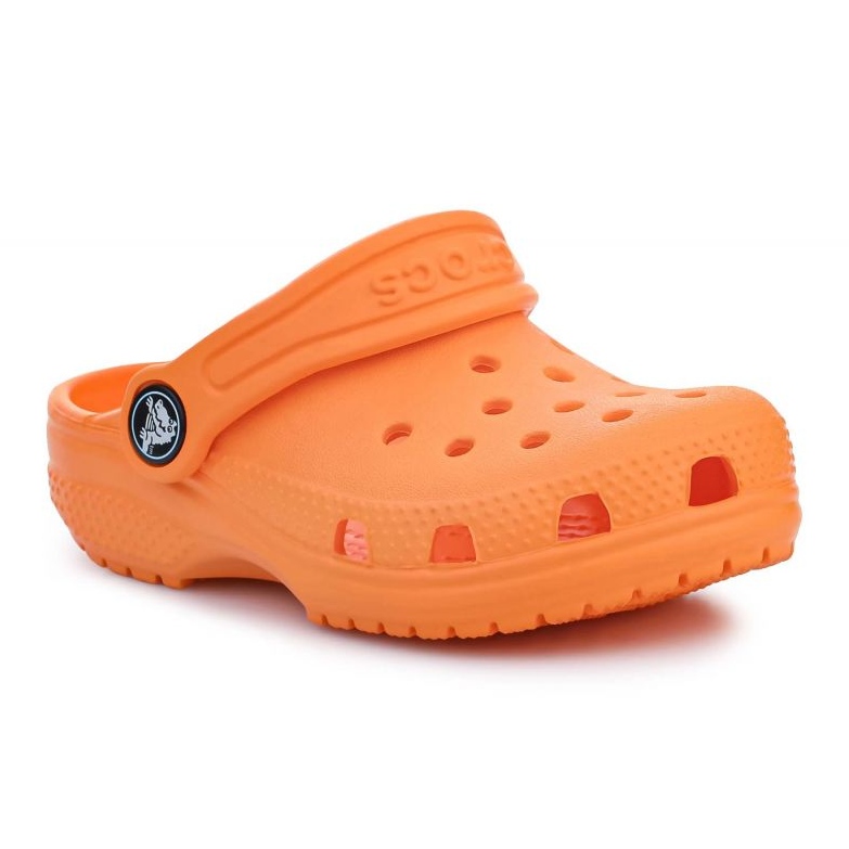 Tamanco infantil Crocs Classic T 206990-83A laranja 1