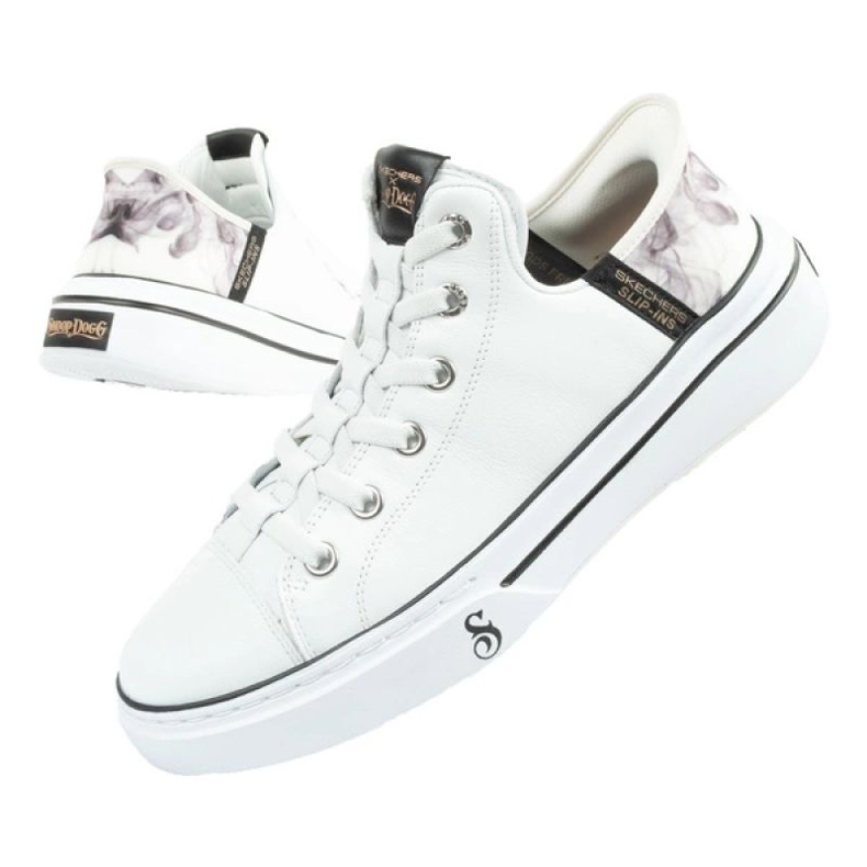 Tênis Skechers Slip-Ins 251016, branco 1