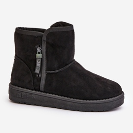 Step in style Botas de neve modelo Big Star OO274A163 pretas - Entre com estilo preto 2