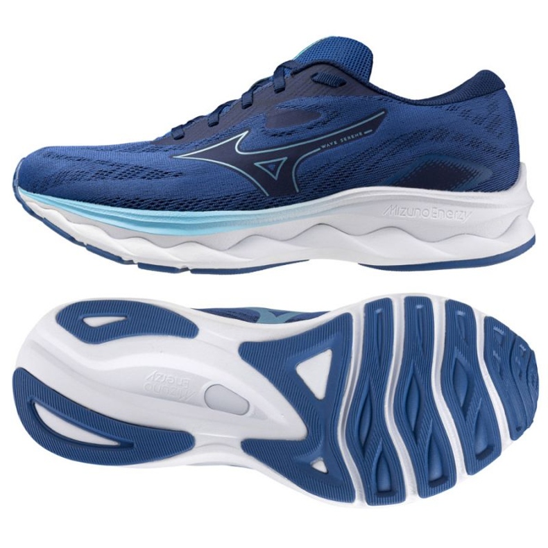 Sapatos Mizuno Wave Serene J1GC245901 azul 1
