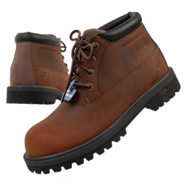 Botas masculinas Skechers 205274/CDB marrom 1