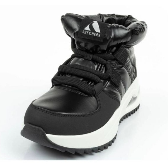 Botas de neve femininas Skechers Uno 177559/BLK pretas preto 2 Botas de neve femininas Skechers Uno 177559/BLK pretas preto 2