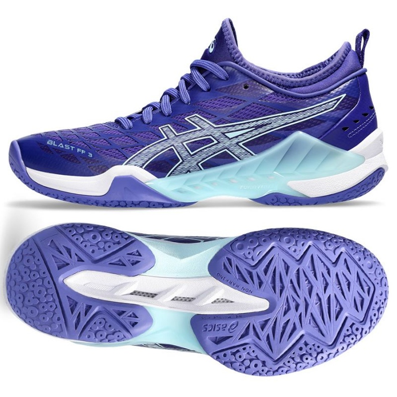 Tênis Asics Blast Ff 3 M 1072A080-401 roxo rosas e roxos 1