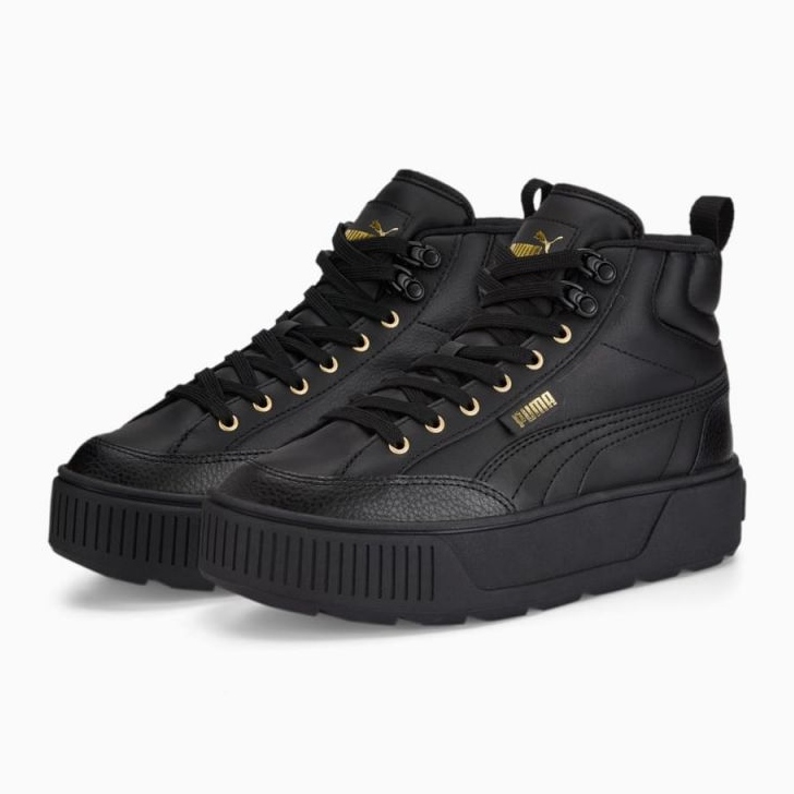 Sapatos Puma Karmen Mid 385857-02 preto 2