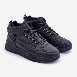 Tênis isolado masculino Big Star OO174587 HI-POLLY System MID preto 1