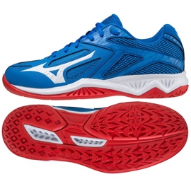 Tênis de voleibol Mizuno Lightning Star Z6 V1GD210324 azul azul 1
