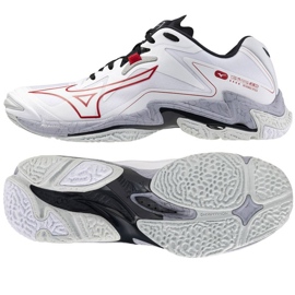 Sapatos Mizuno Wave Lightning Z8 V1GA240096 branco 1 Sapatos Mizuno Wave Lightning Z8 V1GA240096 branco 1