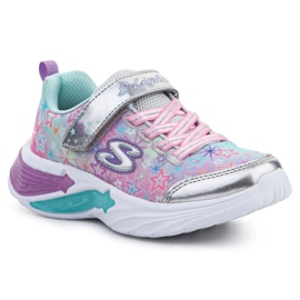 Sapatos Skechers S Lights Star Sparks 302324L-SMLT multicolorido 1