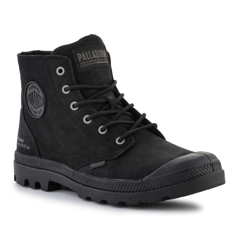Sapatos Palladium Pampa Hi Supply Lth U 77963-001-M preto 1